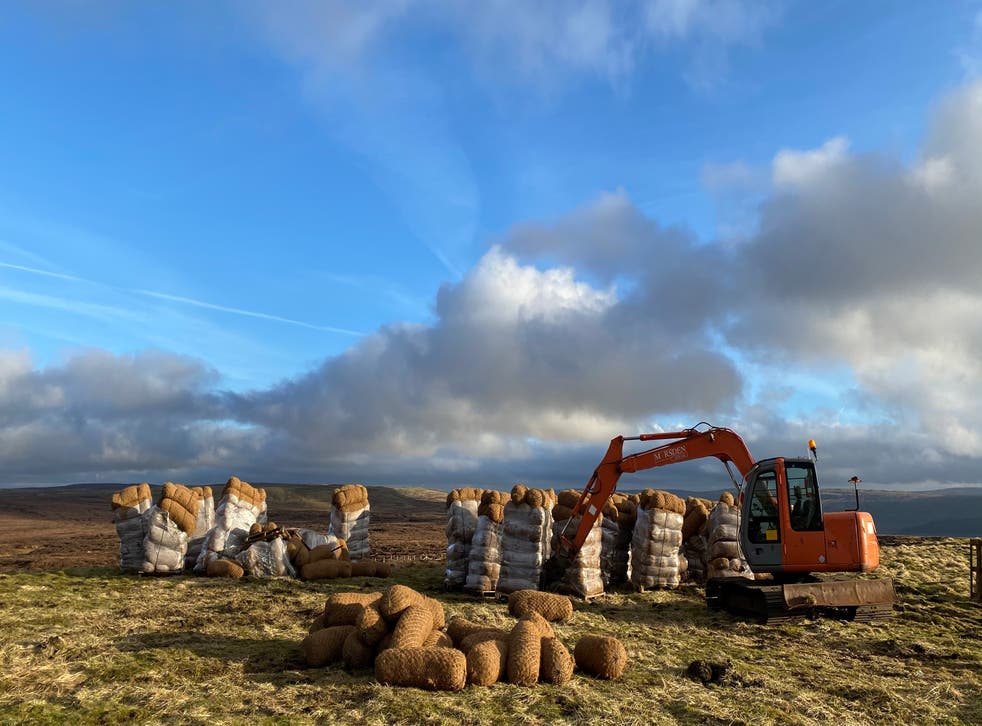 Fleet Moss peatland restoration (Yorkshire Peat Partnership/PA)