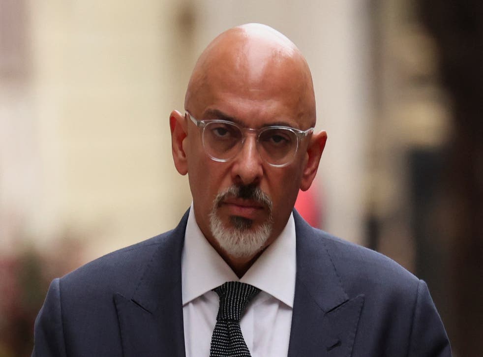 <p>Nadhim Zahawi attended media interviews on his first day on the new job </磷>