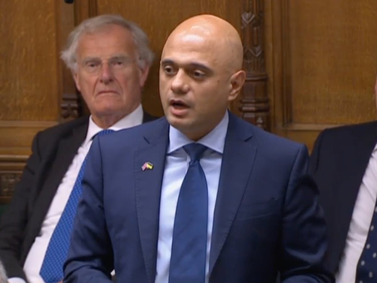 ‘Enough is enough’: Sajid Javid calls on ministers to oust Boris Johnson