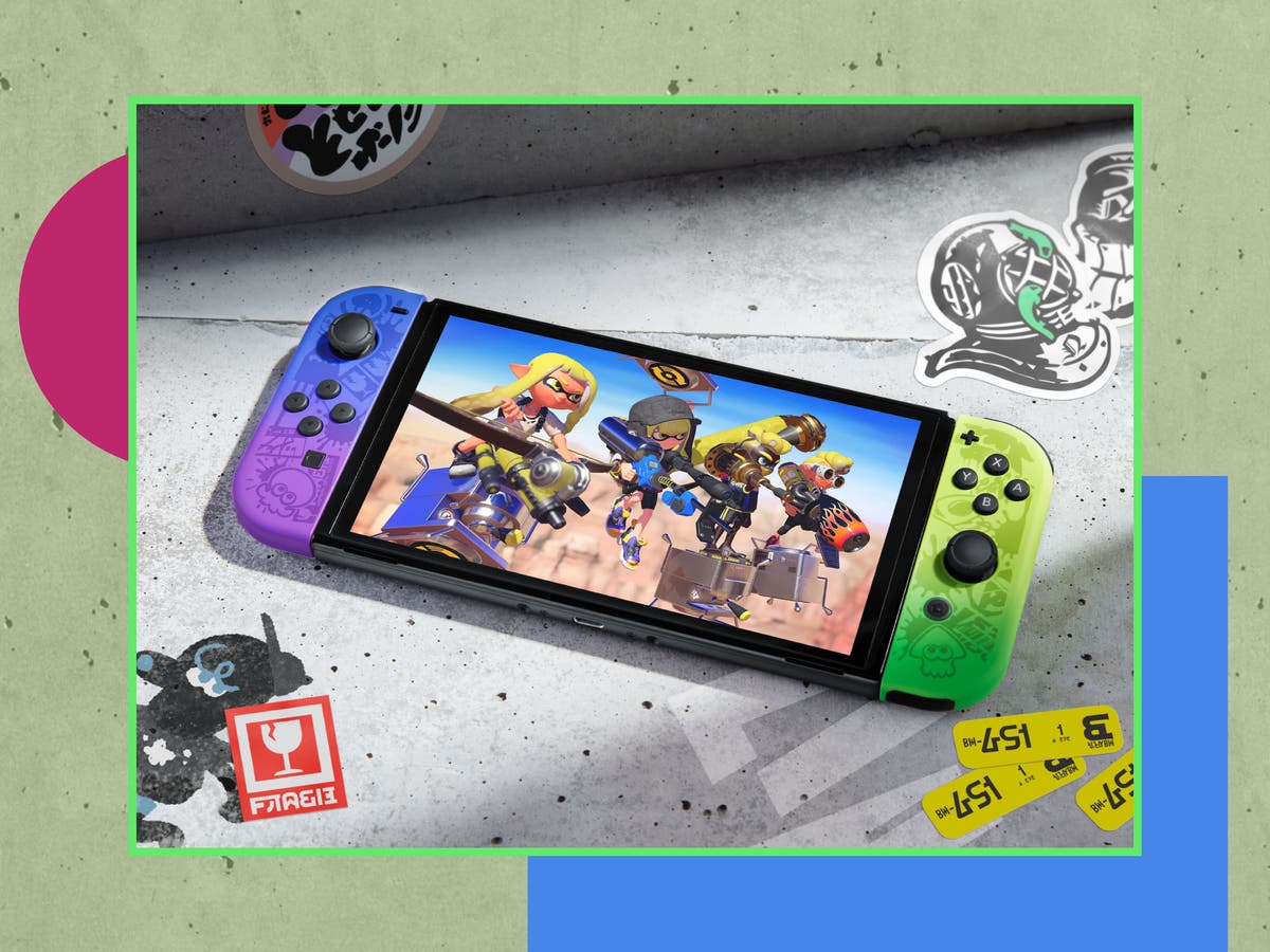 Colourful Splatoon 3-themed Switch OLED is arriving in August – how to pre-order