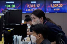 Asian stocks higher after Fed says rate hikes may be needed