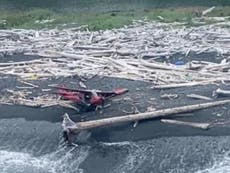 Coast Guard rescues survivors after plane crashes off Alaska