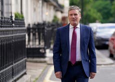 Starmer tells Tories not to ‘inflict’ Johnson on the country for months to come