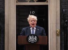 Boris Johnson: Read the PM’s resignation speech in full