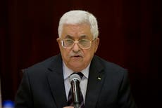 Palestinian president and Israeli defense minister meet