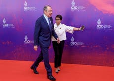 Russia will not ‘chase after US’ talks says Lavrov at G20