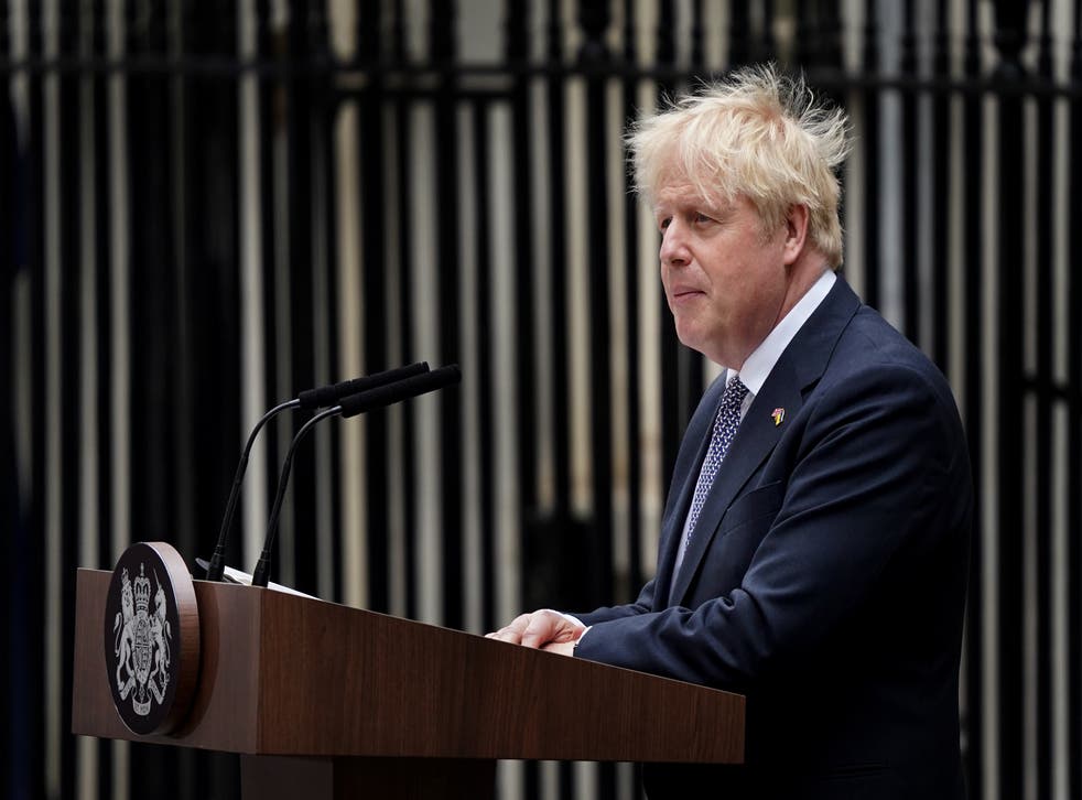 <p>Boris Johnson will remain as caretaker prime minister until a new Tory leader is elected </磷>