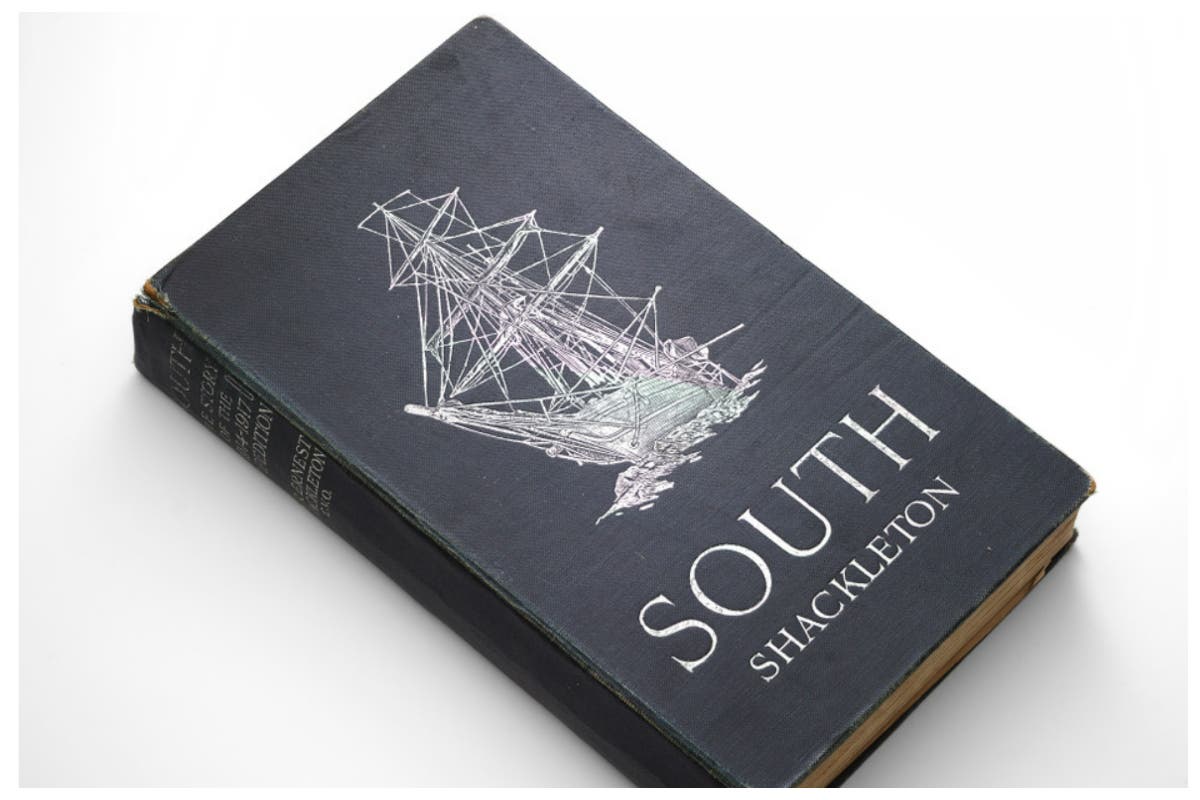 Signed copy of book about Shackleton’s Antarctic expedition to go under hammer