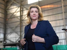 Penny Mordaunt launches Tory leadership bid with bombastic video featuring Boris Johnson