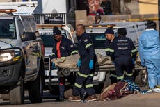 South Africa shocked by bar shootings, police hunt suspects
