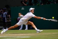 Djokovic wins 2nd set to level final | Wimbledon updates
