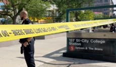 Boy aged 14 stabbed to death on New York subway station platform