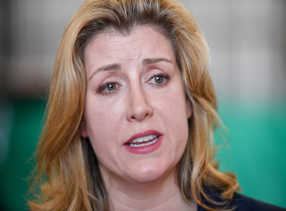 <p>Penny Mordaunt has surged into second place </p>