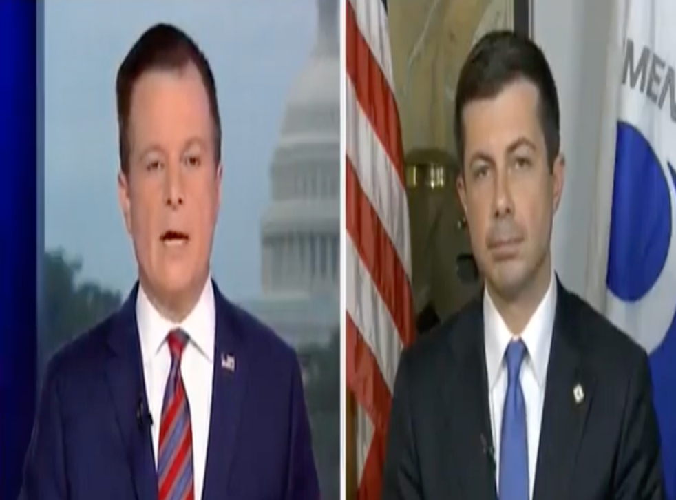 <p>Pete Buttigieg appeared on Fox News Sunday with Mike Emmanuel</bl>