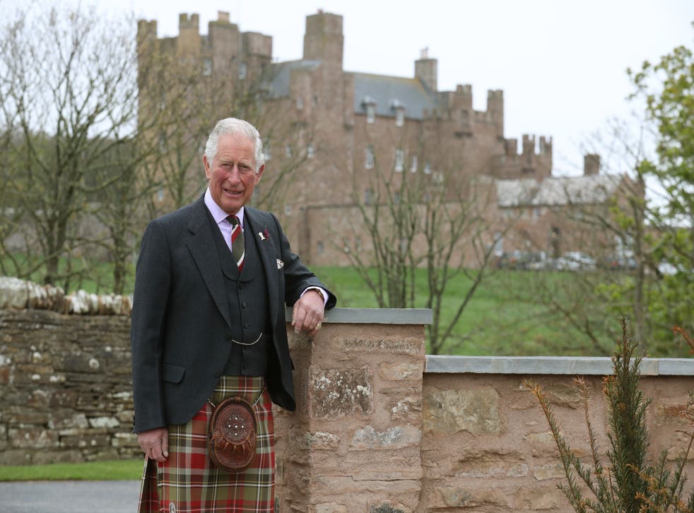 Prince Charles, The Duke of Rothesay, at the Castle of Mey (Andrew Milligan/PA)