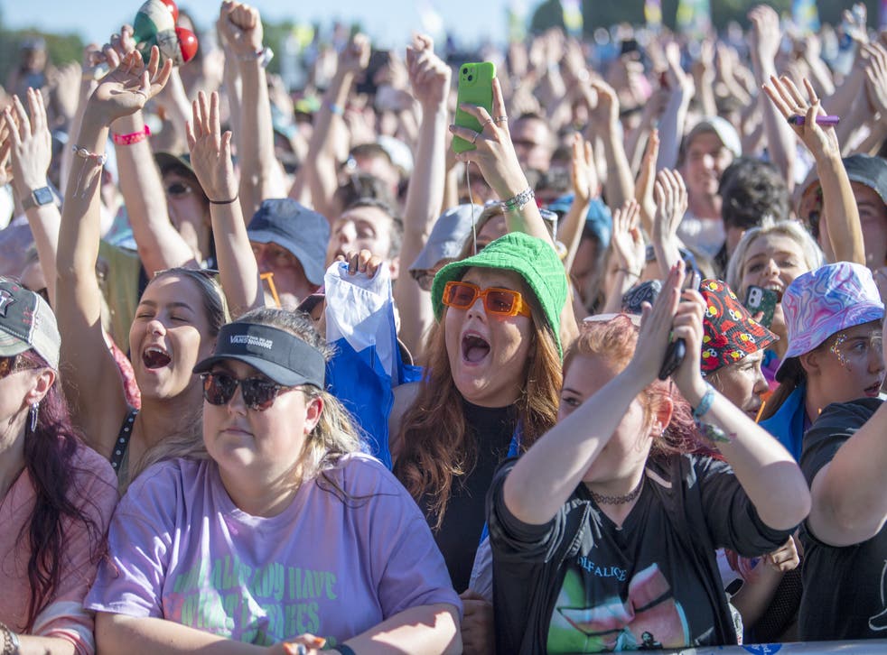 Revellers were told there would be no trains home after Trnsmt on Sunday (Lesley Martin/PA)
