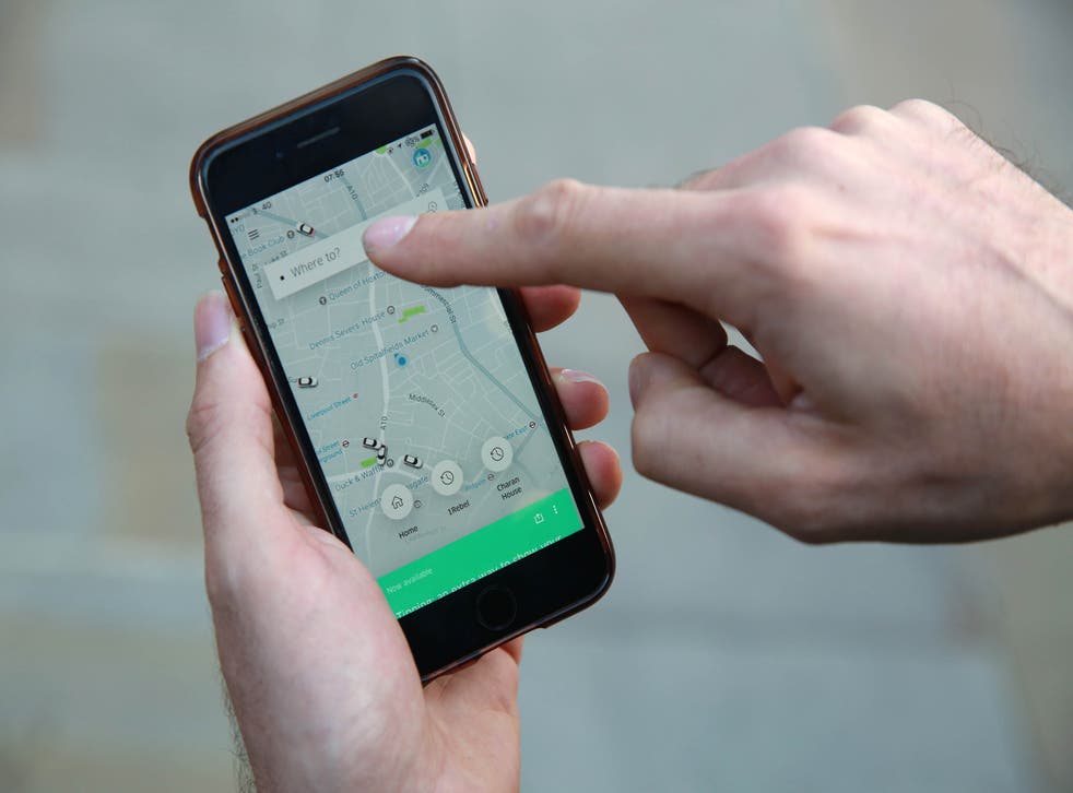 Uber launched in the UK in London in 2012 (Matt Alexander/PA)