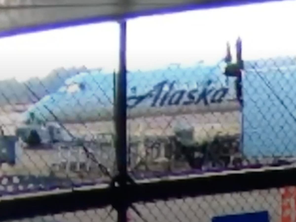 Footage shows man stealing plane he crashed into a Washington island