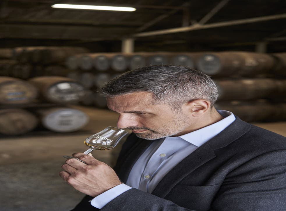 Handout image of Thomas Moradpour CEO of Ardbeg Islay after a cask of 1975 single malt was sold for £16 million. (Credit: Ardbeg Islay)
