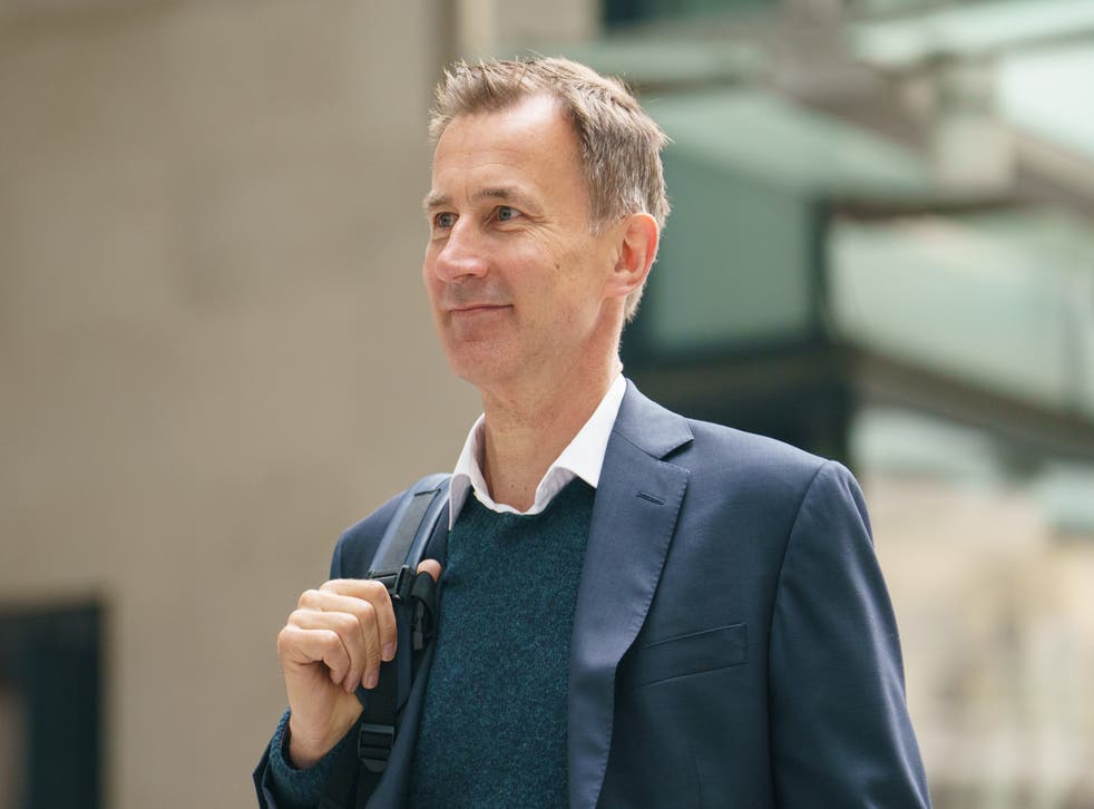 <p>Jeremy Hunt has failed to become Tory party leader - 再び <pp>