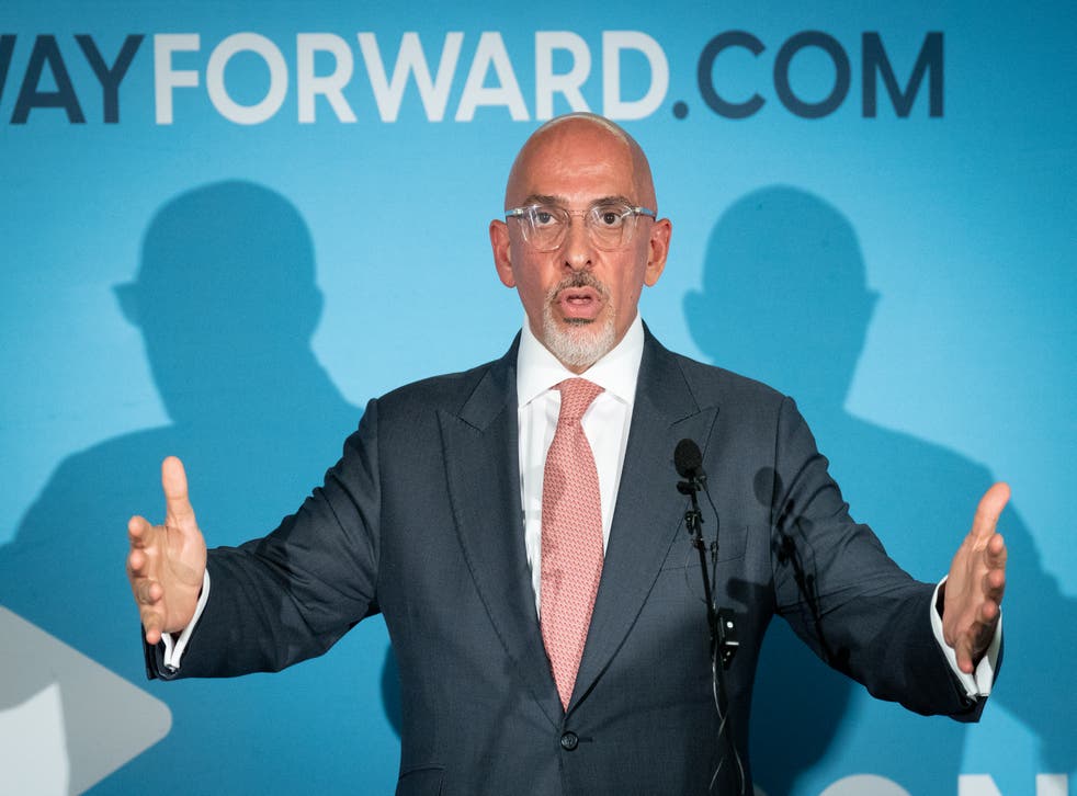 <p>Chancellor of the Exchequer Nadhim Zahawi has failed in his bid to become leader </p>