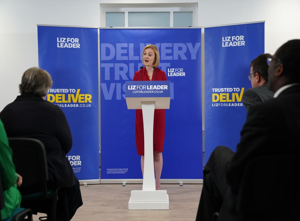 Liz Truss said she is ready to be ‘prime minister from day one’ (Kirsty O'Connor / PA)
