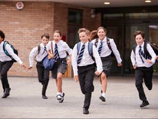 Schools let children ditch uniforms during heatwave