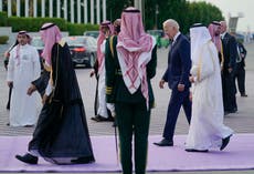 Biden meets with Arab Gulf countries to counter Iran threat