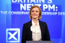 Liz Truss vows biggest change in economic policy in decades if she becomes PM