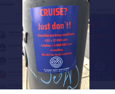 ‘You are NOT welcome in Norway!’: Anti-cruise posters warn off passengers arriving in Norwegian ports