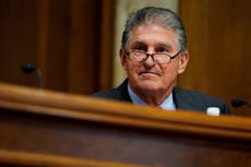 ‘Don’t ask a question, I’m not talking’: Manchin responds to Biden’s possible climate emergency declaration