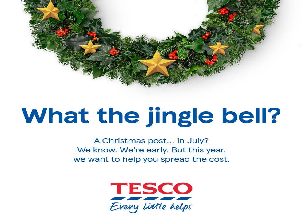 <p>Tesco has released a Christmas advert to help struggling shoppers “spread the cost” amid record levels of food prices</bl>