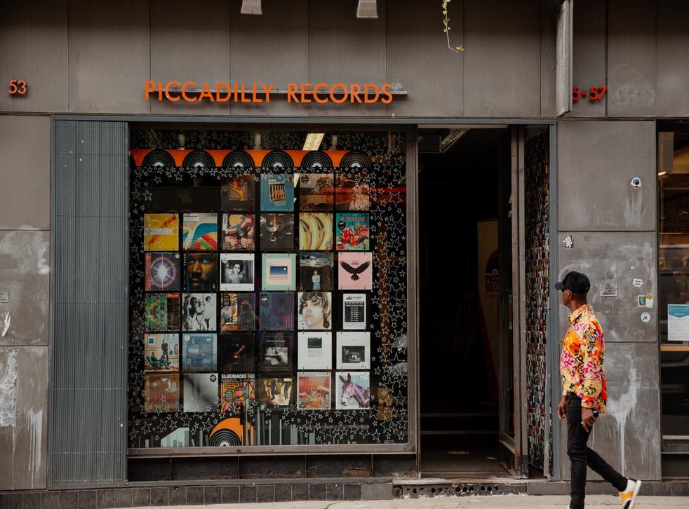 <p>Piccadilly Records, マンチェスp��ー</p>