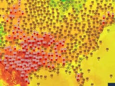 Domo de calor intenso desce como um em cada três americanos sob alerta