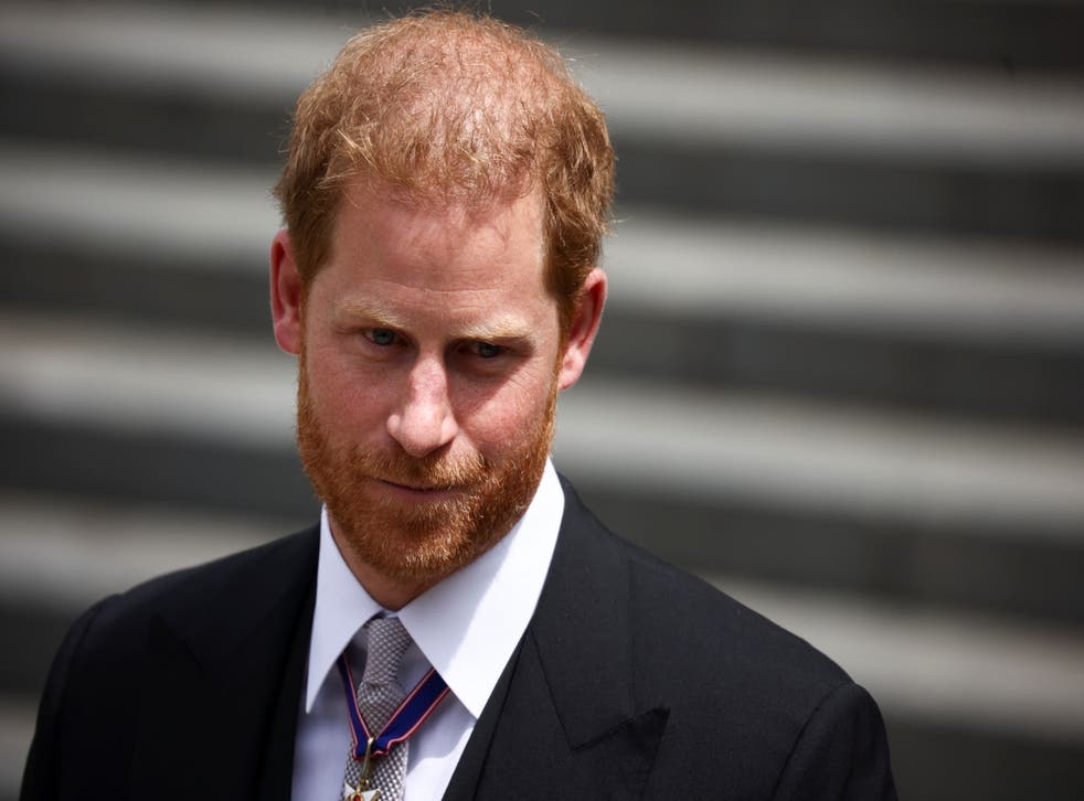 The Duke of Sussex has said he was treated unfairly (Henry Nicholls/PA)