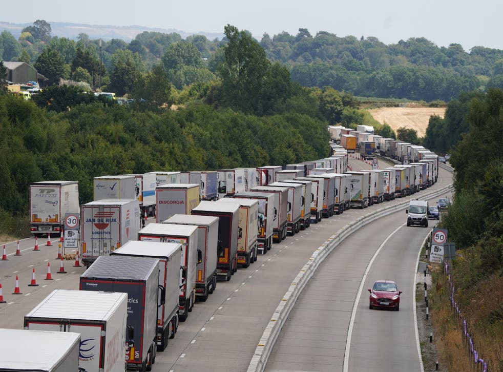 The RAC called for investment in extra lorry parking with facilities for drivers (Gareth Fuller/PA)