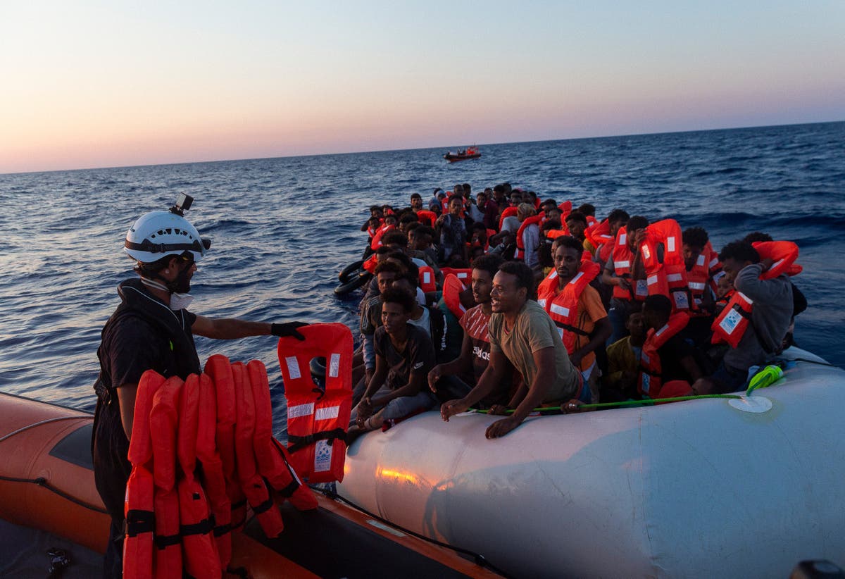 Mediterranean ships find 5 dead, rescue over 1,100 migrants