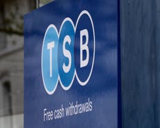 TSB bank has gone down