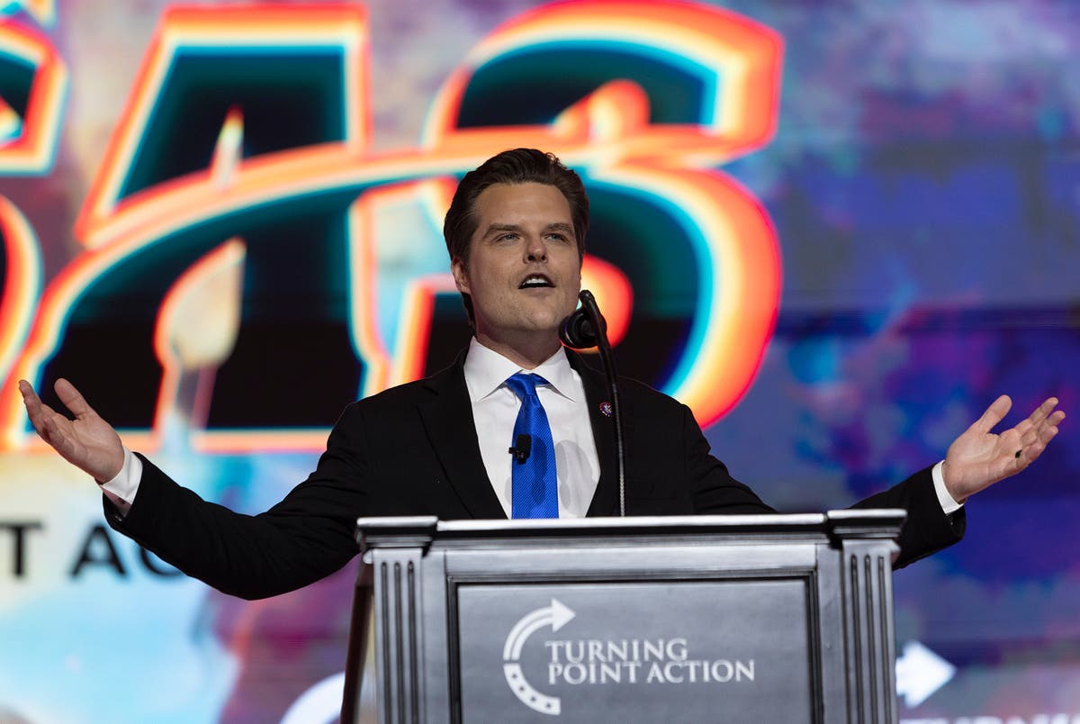Gaetz doubles down on claim only unattractive women worried about abortion rights
