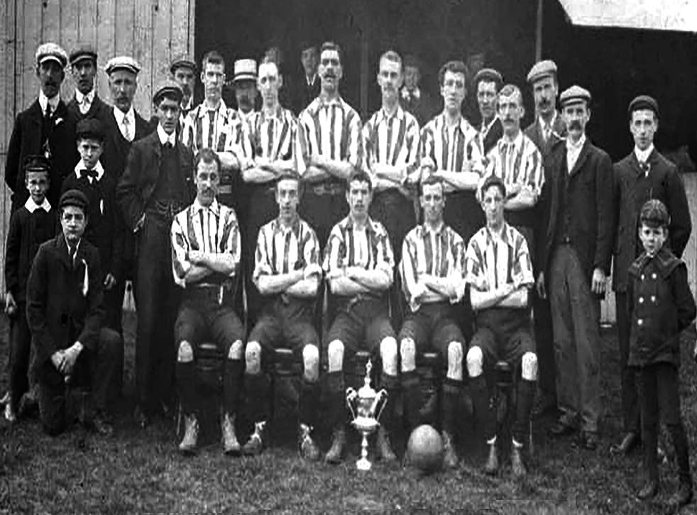 Sheffield (West District) postmen’s 1906 Cup winners (Alamy/PA)