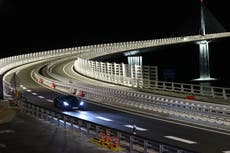 Croatia opens Adriatic coast bridge, linking divided region