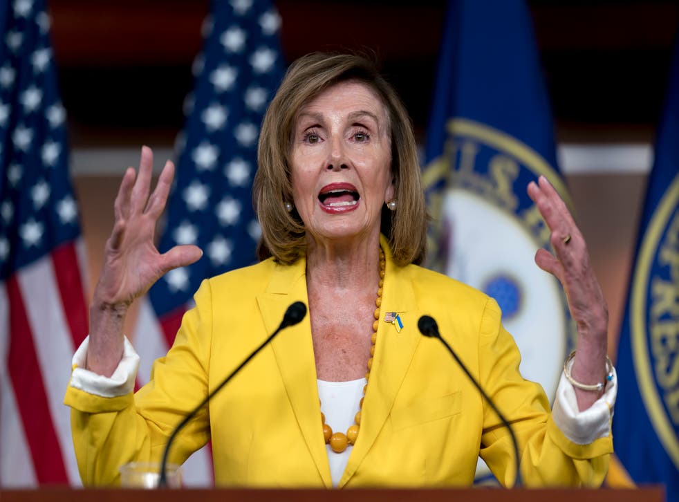 <p>House Speaker Nancy Pelosi is yet to confirm if her Taiwan visit will go ahead </p>