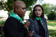 AOC condemns Democrats’ strategy of backing ‘dangerous’ right-wing GOP candidates