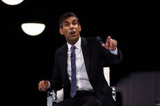 ‘You stabbed Johnson in the back’: Rishi Sunak accused of betraying PM at first Tory leadership hustings