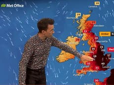 英国热浪: Weather forecasters bombarded with ‘unprecedented’ abuse for reporting facts on climate crisis