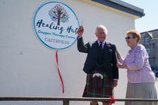 Charles officially opens refurbished oxygen therapy centre in Wick