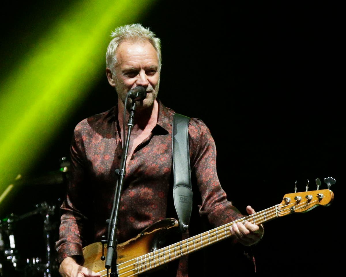 Sting warns during Warsaw concert of threats to democracy