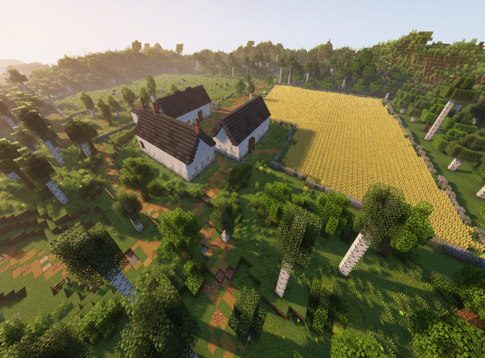 The former home of Robert Burns is now part of the Minecraft world (PA)