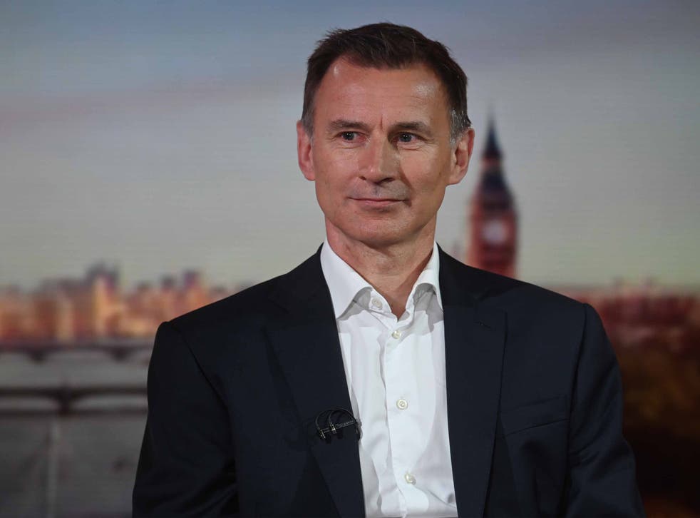 Jeremy Hunt has demanded government action over non-surgical cosmetic procedures (Jeff Overs/BBC/PA)(