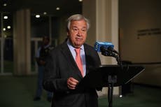 World is ‘one miscalculation away from nuclear annihilation’, says UN chief